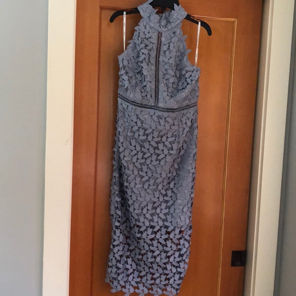 Bardot Dresses & Skirts - NWT Dusty Blue Bardot dress Size 8